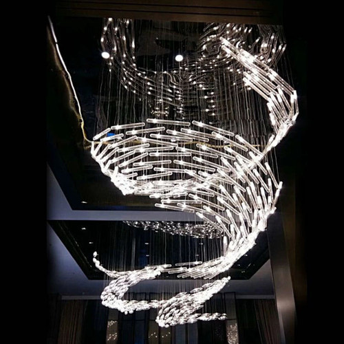 酒店大堂工程定制吊灯民宿别墅大厅装饰灯售楼部沙盘前台艺术灯具