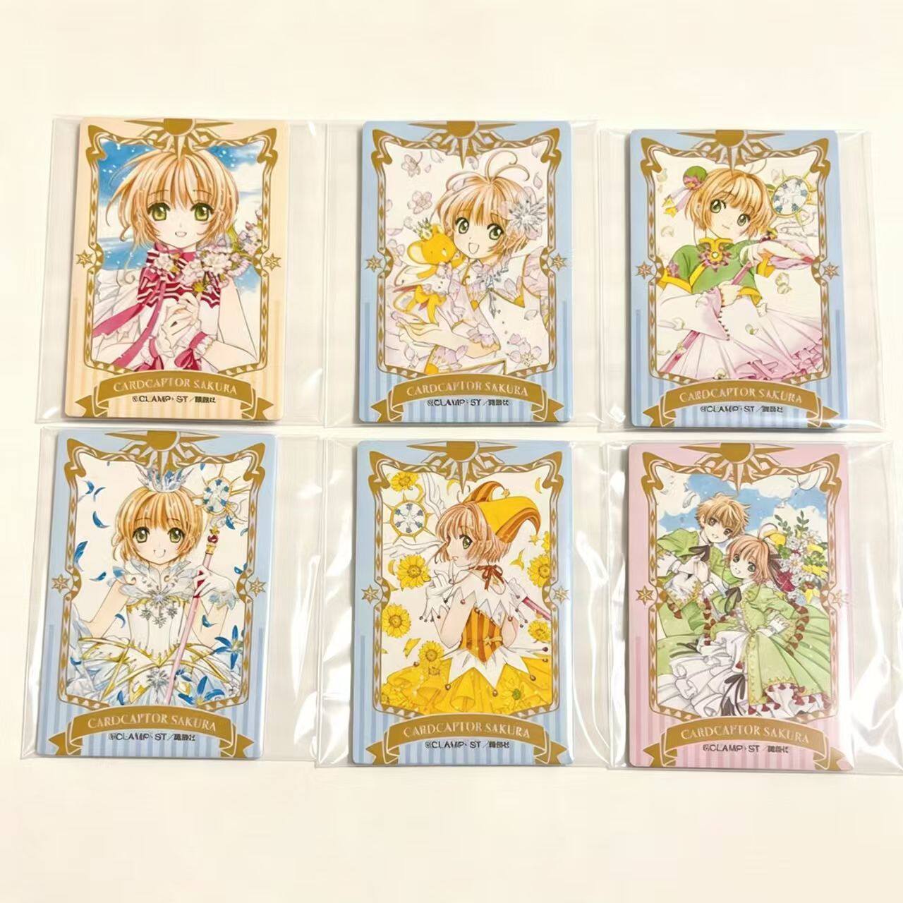 魔卡少女樱原画展原画方吧唧徽章