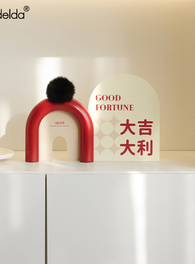 Mandelda平安喜乐摆件客厅玄关电视柜酒柜装饰乔迁新家居高档礼品