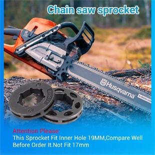 A15F-5Pcs Sprocket Rim 3/8 Inch Pitch 7 Tooth 19Mm For