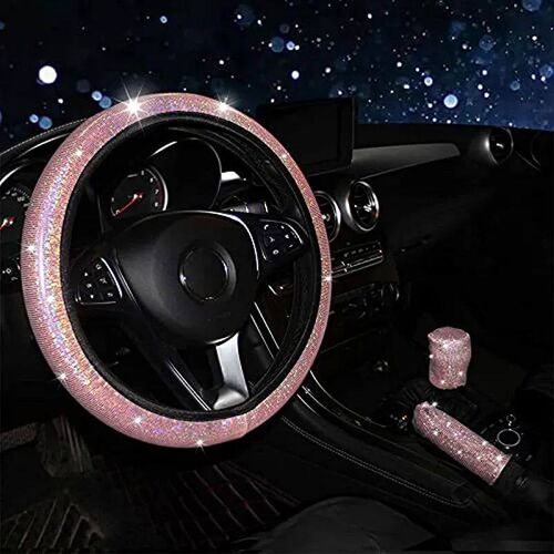 Car Steering Wheel ver Elastic Handle ver colorful bronzing