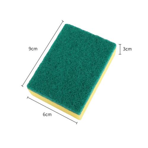 Washing dishes sponges cleaning brushes kitchen dishwashing