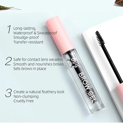 Waterproof Transparent Gel Eyebrow Styling Cream Long Lastin