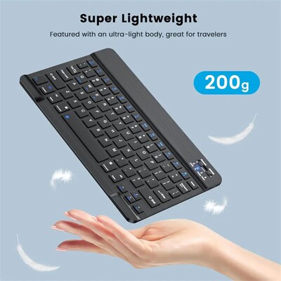 Bluetooth-compatible Wireless Keyboard and Mouse Rechargeabl