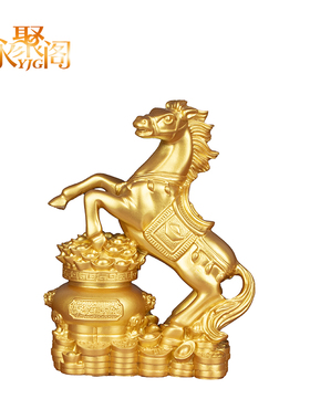 马摆件马到成功生肖工艺礼品摆饰办公室家居酒柜装饰品商务开业礼