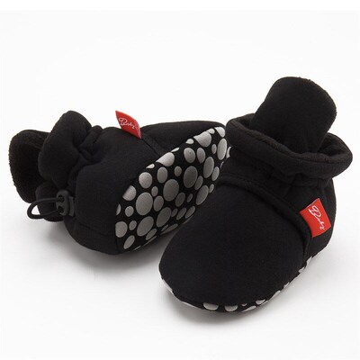 Newborn Baby Socks Shoes Boy Girl Star Toddler First Walkers