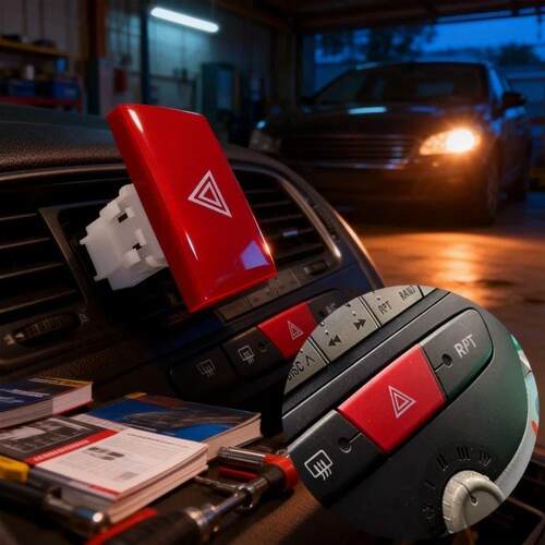 Car Hazard Light Warning Switch Control Button for Citro?n