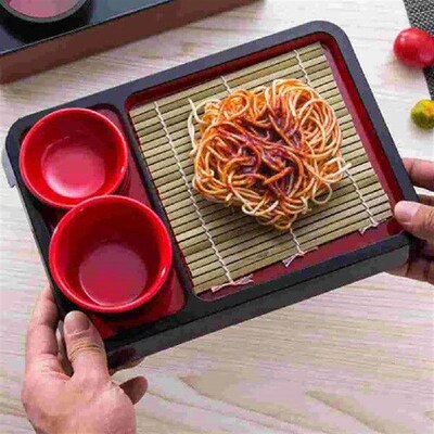 Japanese Cold Noodle Plate Serving Snack Tray Afternoon Tea