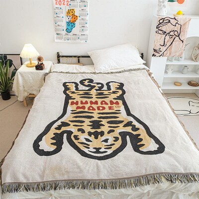 Textile City Ins Human Made Sofa Blanket Thick Outdoor Campi