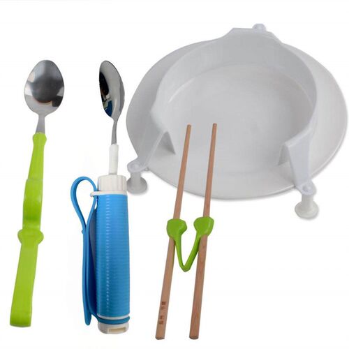 Barrier-free Life Self-help Disabled Tableware suit Elderly