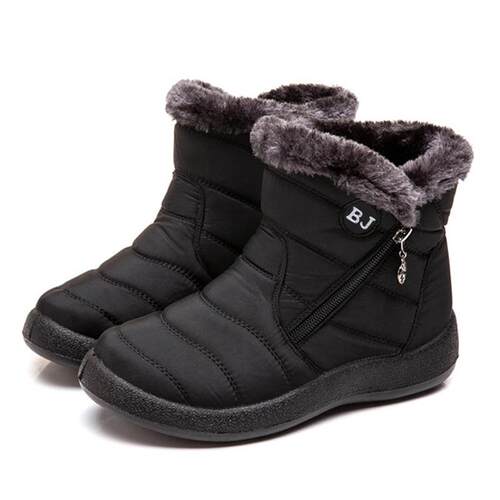 2021 New Women Boots Winter Snow Boots Waterproof Warm Plush