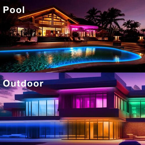 100FTOutdoor Waterproof Smart Led Light Strip, Support App (