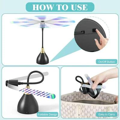 2/3pcs Fly Fans For Tables Effective Fly Repellent Fan Keeps