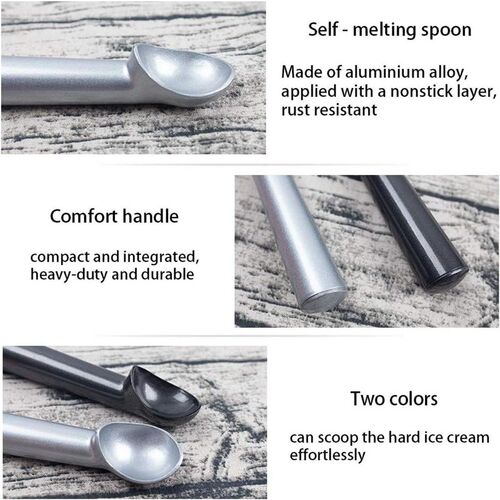 Aluminum  Ice Cream Scoop 7 inches Scooper Spoon  Cookie