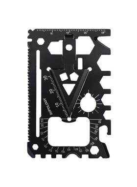 Multi-Function Tool 户外18合一EDC工具钱包开瓶器螺丝刀小扳手