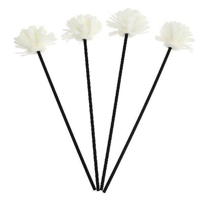 4 Pcs Aromatherapy Stick Diffuser Sticks with Flower