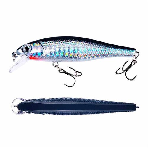 Minnow Crank Wobbler Jerkbait Fishing Lure 8.8Cm 9G Isca Art