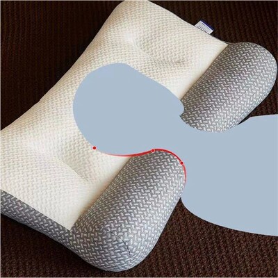 Super Ergonomic Pillow Orthopedic All Sleeping Positions Cer
