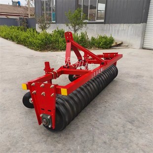四轮拖拉机带悬挂燕麦玉米保墒压实器 农用玉米小麦镇压器压地机
