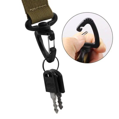 Mountaineering Buckle Outdoor Keychain Tactical Gear Clip Ke