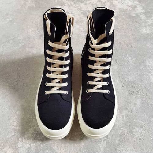 Mens Casual Shoes Black Solid Women Shoes  Lace-up Male Sne