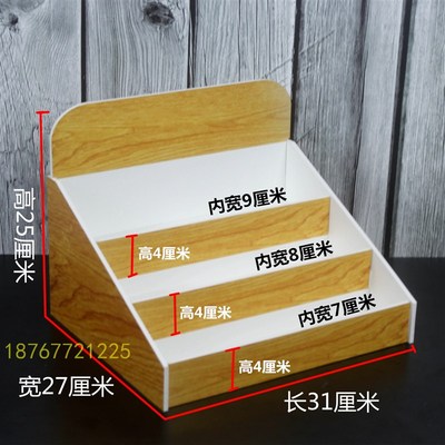 口香糖展示架便利店陈列架超市旋转货架子台式小号小货架收银台