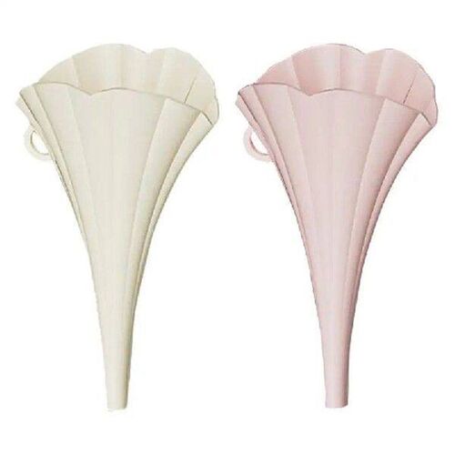11.5x9cm ABS Foldable Funnel Kitchen Tool With Support Rod