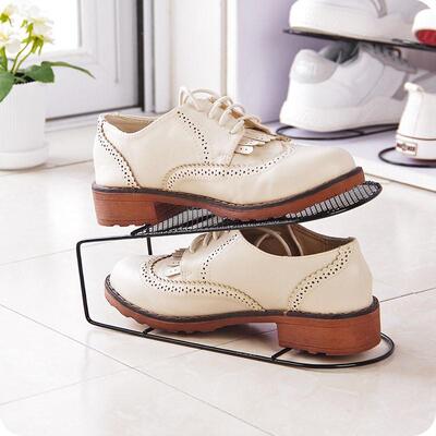 steel shoe rack space saving storage organizer  stand shelf