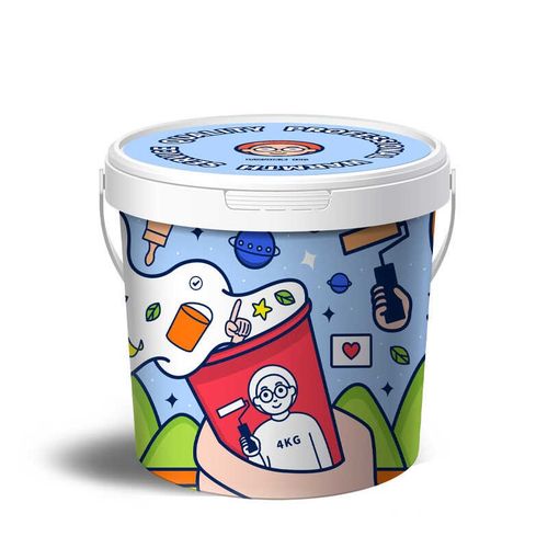 内墙乳胶漆室内家用油漆自刷涂料墙漆背景墙面粉刷翻新奶白色黑色