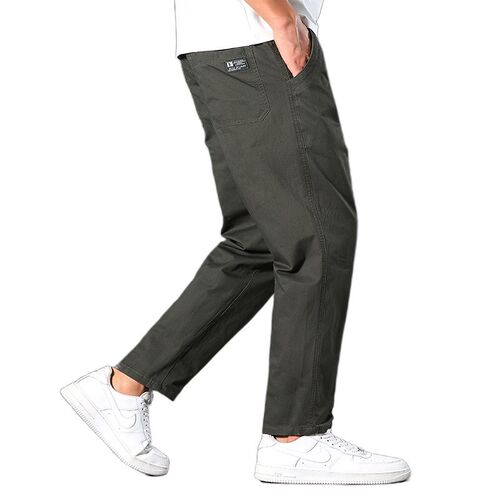 Spring Summer Autumn Plus Size Large Size Mens Pants Fat Me