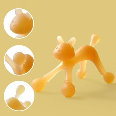 Silicone Baby Teether BPA Free Liquid Silicone Baby Chewing
