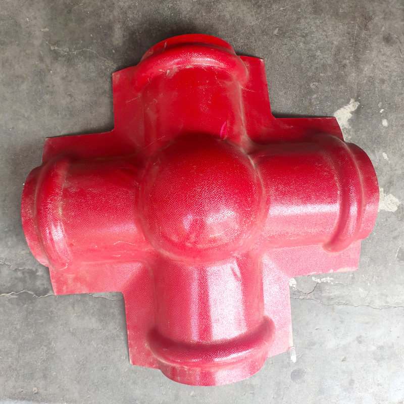 合成树脂瓦亭子专用四通配件宝鼎塑料瓦片仿古建筑加厚屋顶瓦凉亭,基础建材,十字卡,淘宝优惠券,粉丝福利购,淘宝优惠卷