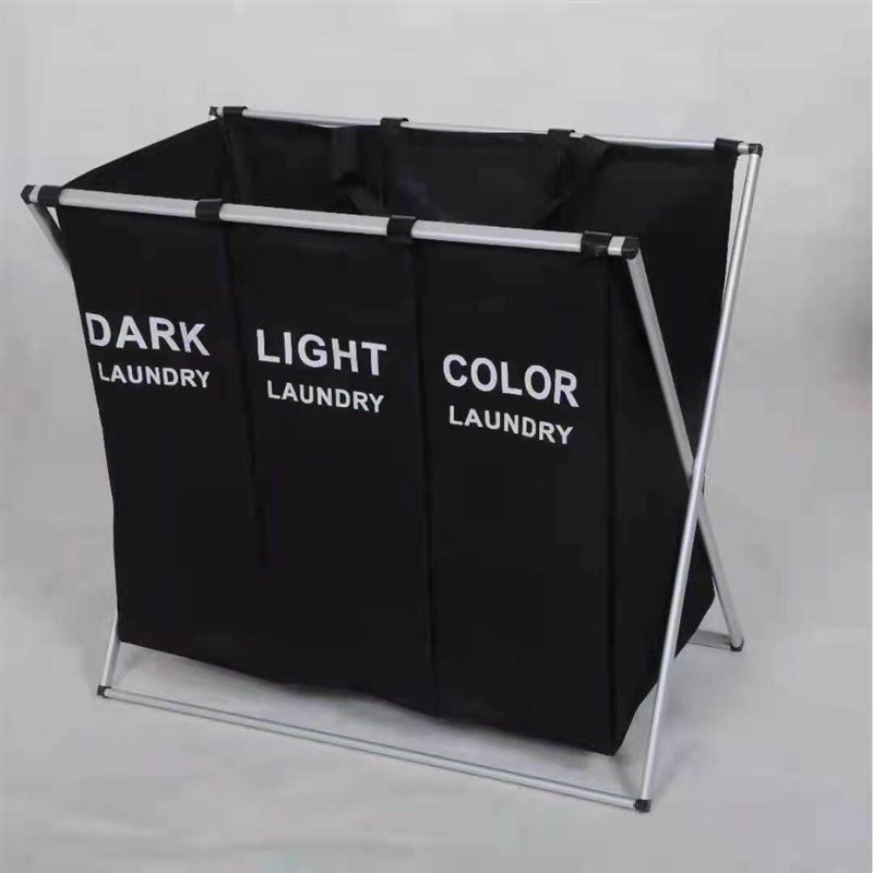 Extra large washable laundry basket, clothes storage bucket图片