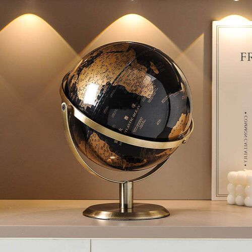 Vintage English Edition Globe World Map Decoration Earth Gl