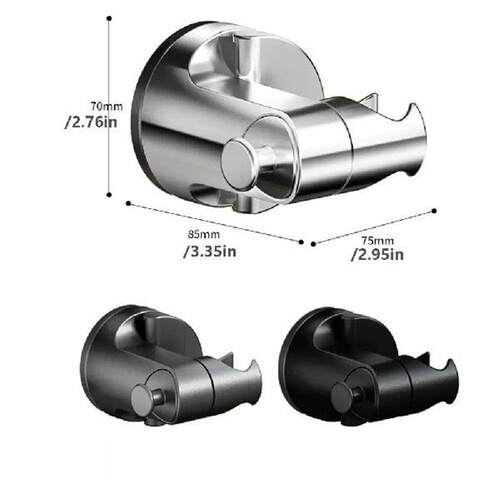 360Adjustable Suction Cup Shower Head Holder