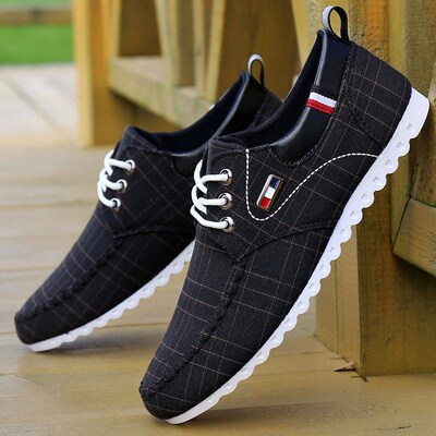 Men Walking Shoes Breathable Comfortable Casual  Driving Lac