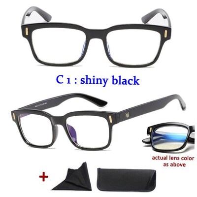 Anti Blue Rays Computer Glasses Men Blue Light Gaming Glass