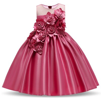 2023 Summer Baby Girl Party Dress Kids Clothes Children Eleg