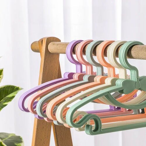 10pcs/Set Baby Cloth Hanger Boy Girl Kids Clothes Rack Dog P