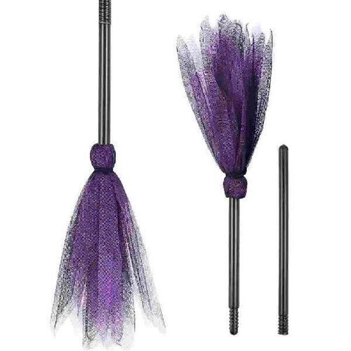 Broom Witch Child Halloween Costumes Cosplay Props Plastic