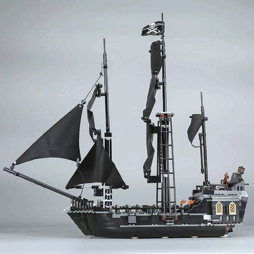 In Stock The Black Pearl Queen Annes Revenge Ship Boat Kit