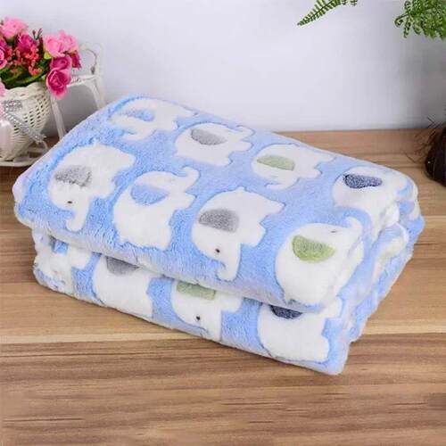 Newborn Baby Blankets Cute Elephant Air Conditioning Quilt S