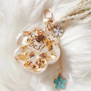 Kitten Claw Keychain Mold DIY Resin Mold Crystal Epoxy Silic