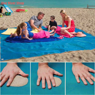 Magic Sand Free Folding Blanket Mat Towel Beach