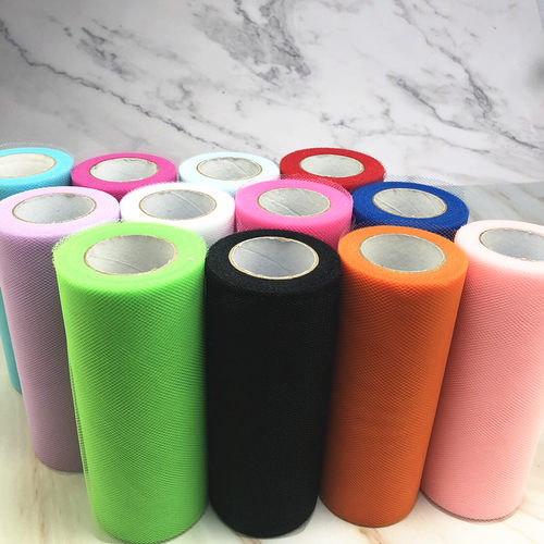 15cm  25 Yards Tulle Roll Fabric Spool Tutu Wedding Decorati