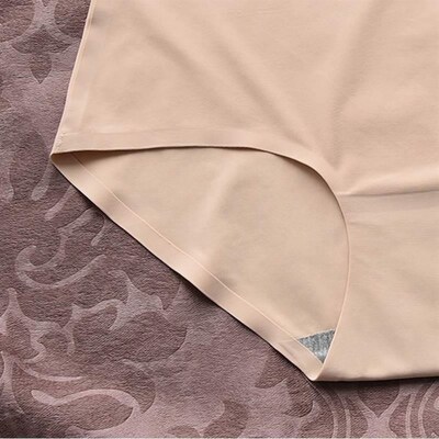 6Pieces Women Lace Silk Underwear Seamless Breathable Briefs