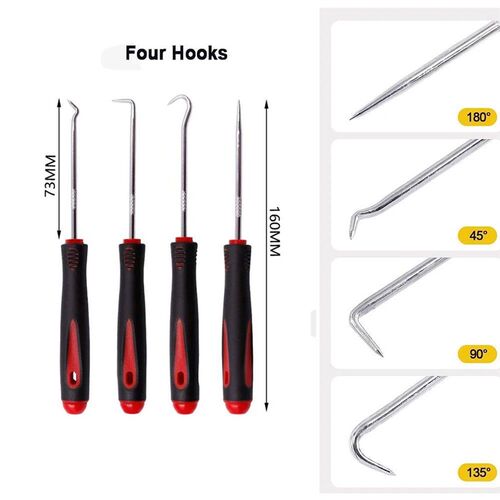 O-Rings Kit Nitrile Rubber Oring Assortment with 4 Hook Set