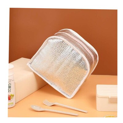Thermal Insulated Lunch Box Tote Food Small Cooler Bag Pouch