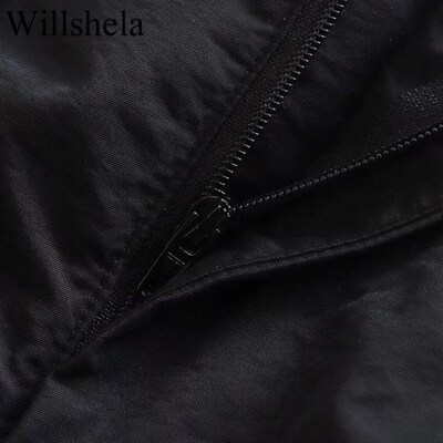 Willshela Women Fashion Parachute Cargo Pants Vintage Joggin
