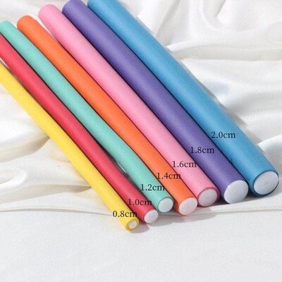 2cm width 10 hair curling flexi rods magic air roller curl